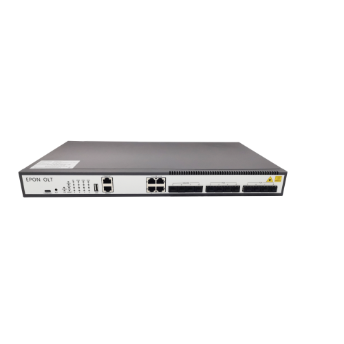 FTTH OLT 8PON EPON OLT 8*PON port, 4*10GE/GE SFP +4GERJ45 uplink port, Dual power with optional