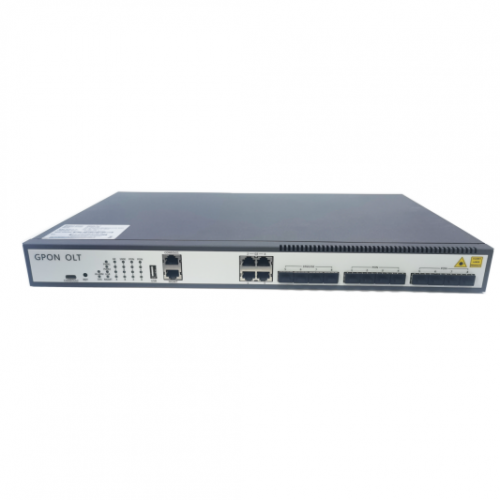 GP5800-08P GPON OLT 8*PON port , 4*10GE/GE SFP +4*GE RJ45 uplink port, Dual power with optional